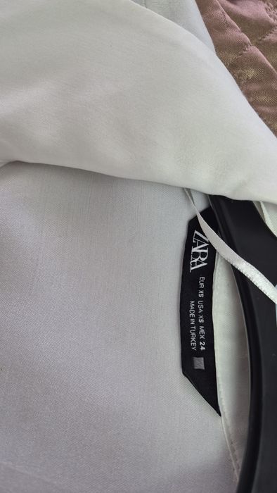 Bluza alba Zara, larga