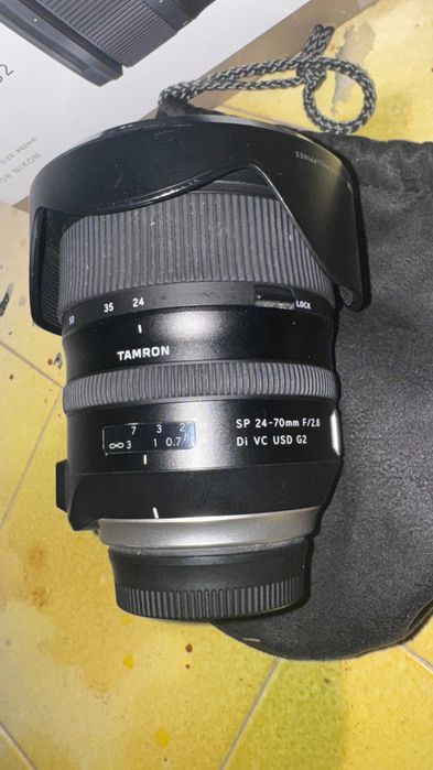 Обектив Tamron SP 24-70mm f/2.8 Di VC USD G2 за Nikon F – A032 + кутия и сенник