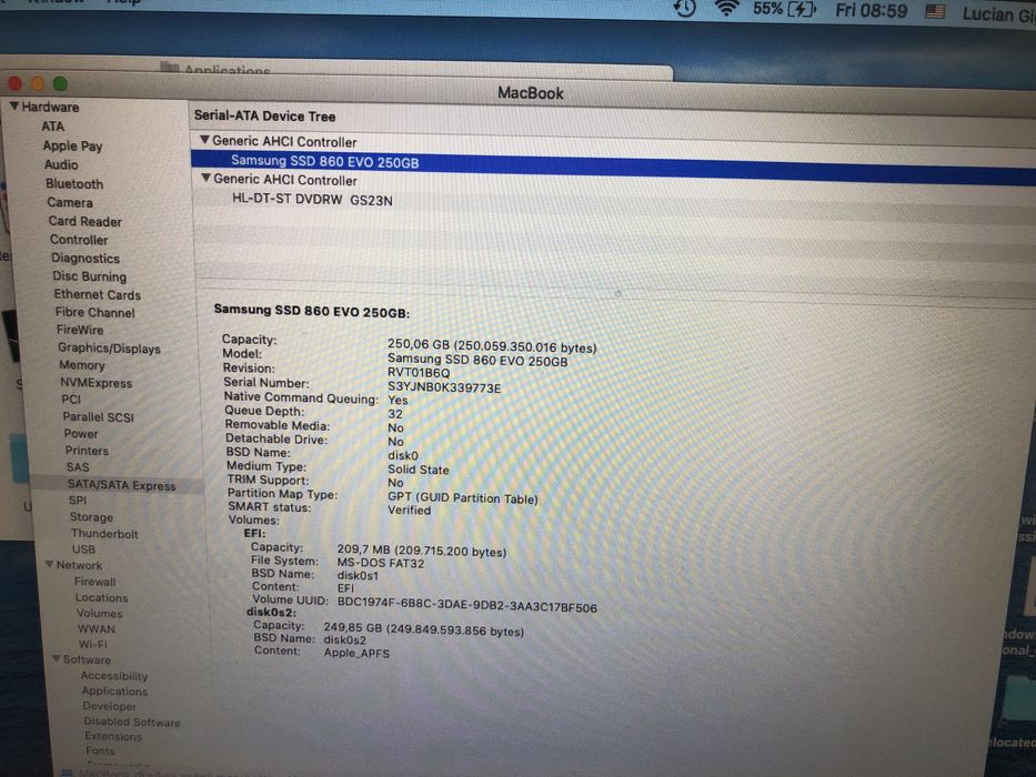 Apple Macbook 7,1 - 2010