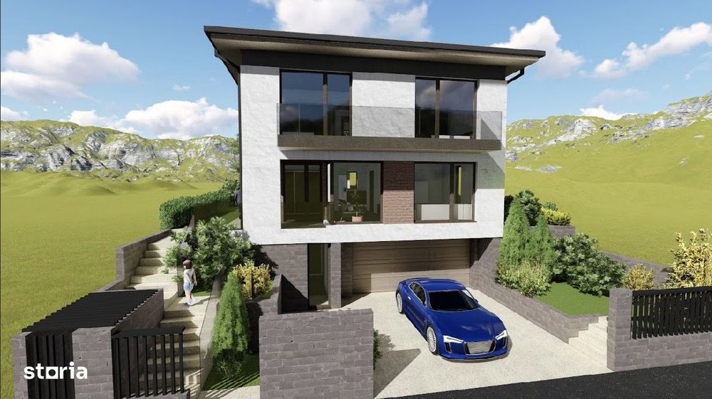 Casa Individuala 5 Cam 231.61 Mp, Teren 470 Mp Dambul Rotund