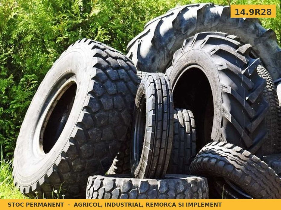 Anvelope Cauciucuri 14.9R28 14.9 R28 14.9-28 380/85R28 14928 Pirelli Tractor Punte Spate Tractiune SH Second Hand GARANTIE Factura TVA Livrare Rapida