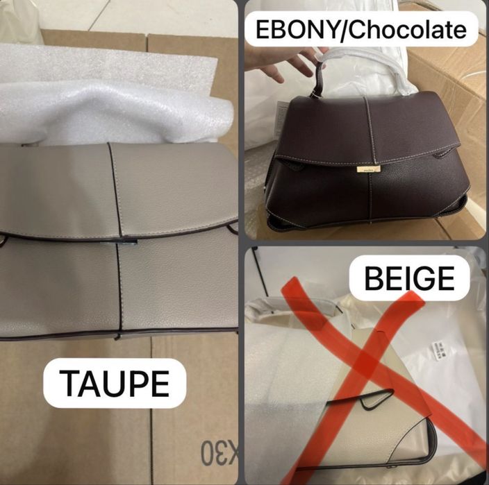 mokki polene 30 TAUPE piele nat