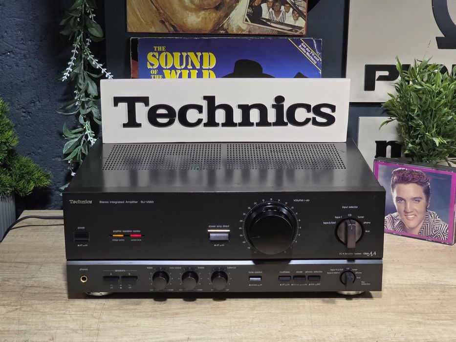 Amplificator TECHNICS SU-V660, class AA, retro hifi stereo, 2x90w