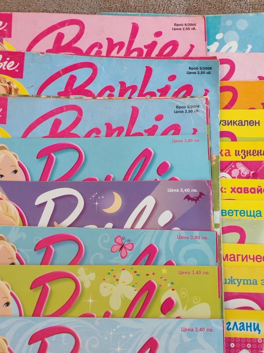 Колекция списания,книжки Барби.