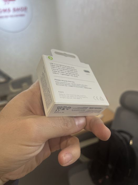 Комплект зарядка для iphone 35W с 2 портами проводами Оригинал