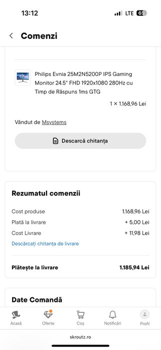 Monitor Gaming Philips Evnia 280hz Ips