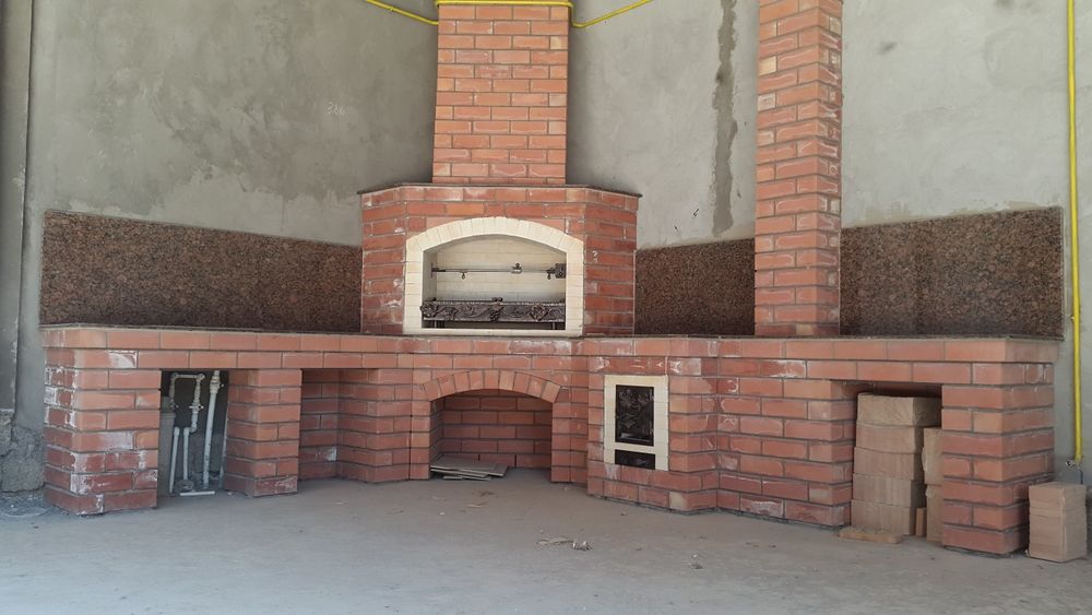 Летние кухни. Очаги. Тандыр под ключ.