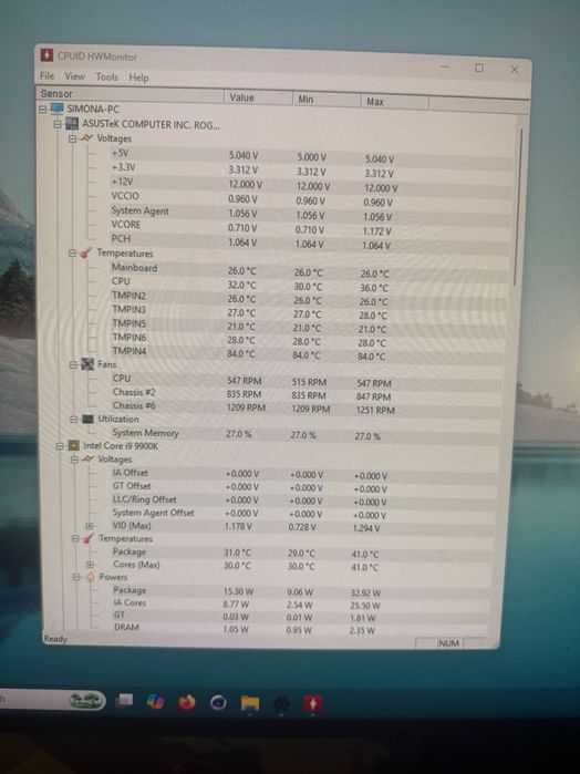 PC i9-9900K / ROG GTX 1080 Ti / 32GB RAM / 2x NVMe / NH-D15 – impecabil