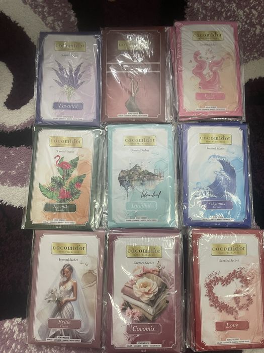 Plicuri parfumate pentru dulap.12 lei bucata