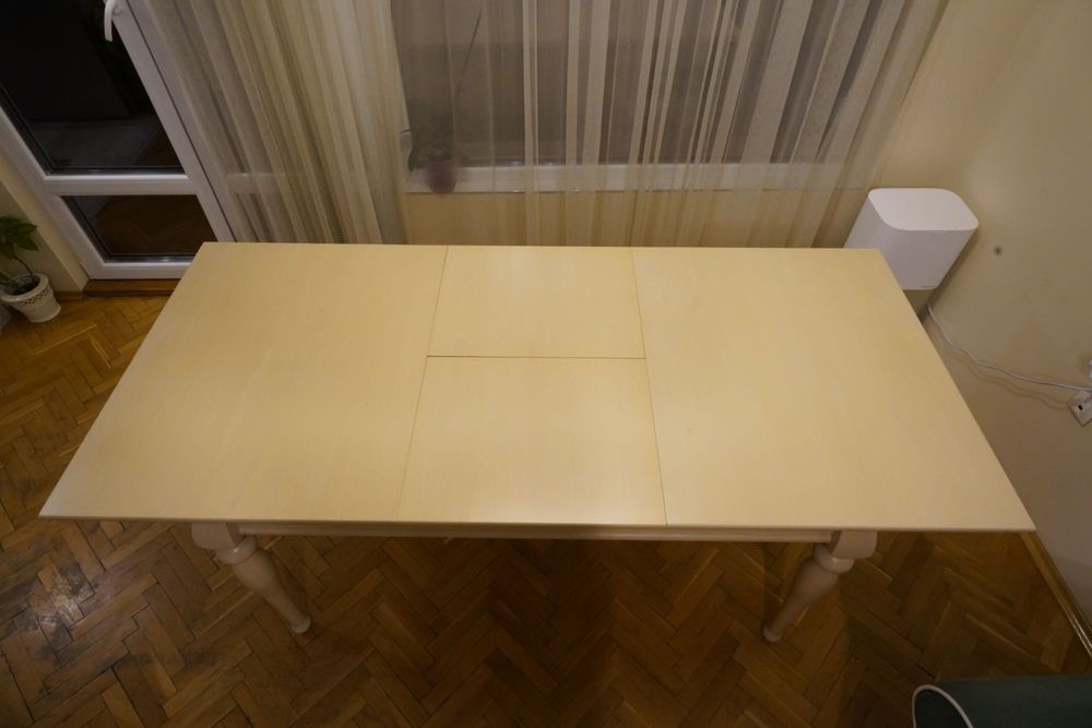 Маса масив и 6 стола