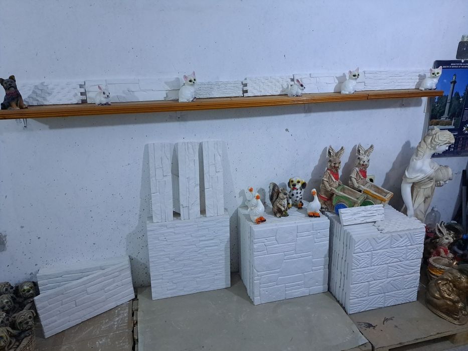 Продавам разработен бизнес за Циментови и Гипсови Пана,камъни!