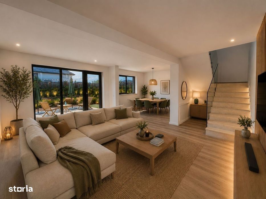 Casa individuala 5 camere, teren 704 mp - 163 mp utili, cel mai mare d