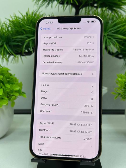 Iphone 13 Pro Max 256 gb