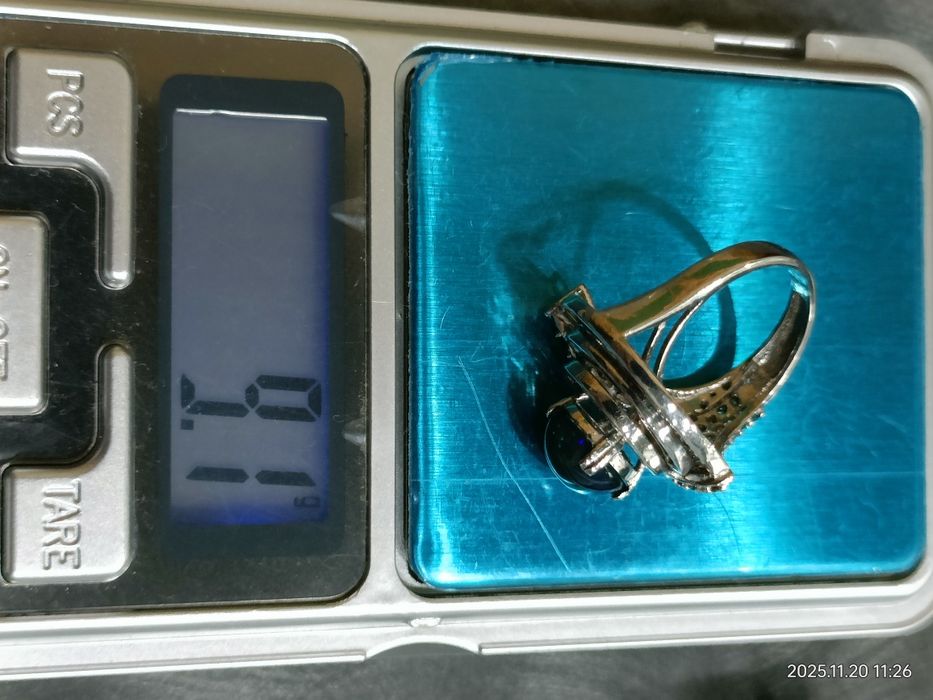 Vind inel din aur 18kt cu diamante 2,02ct și opal