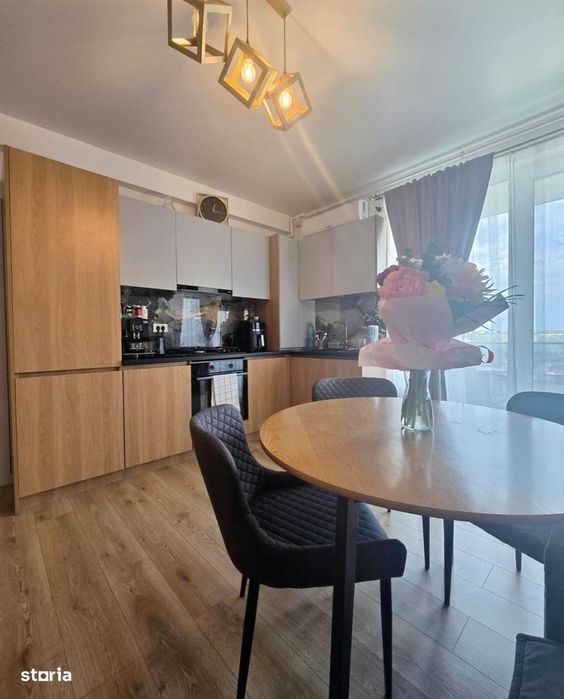 Navodari-Promenada-Apartament nou cu 3camere și terasă,centrală gaze