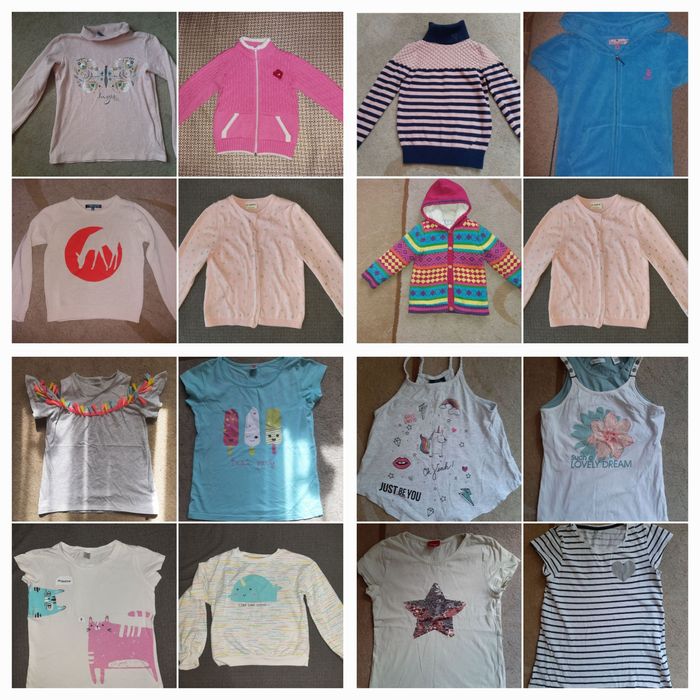 Кофты , футболки , джинсы на девочку