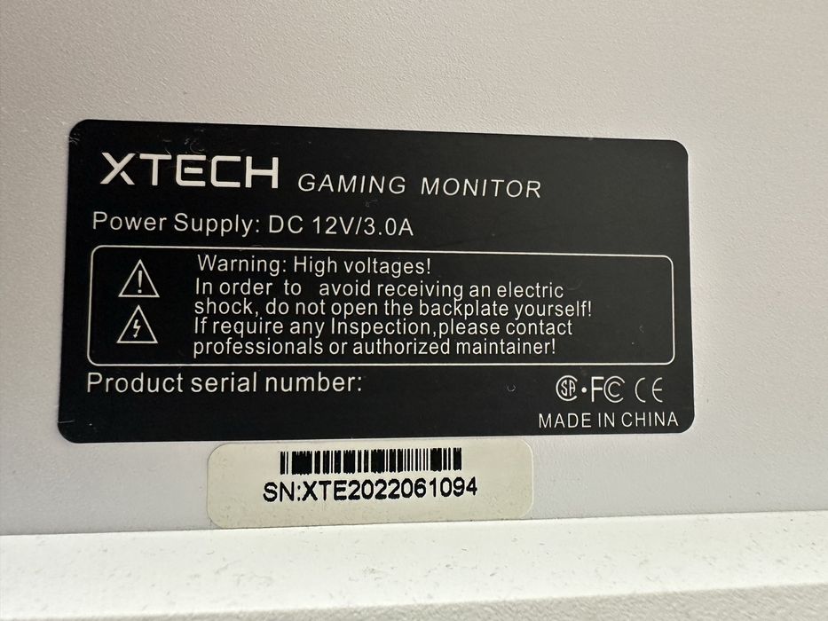 монитор XTech 32  75 hz