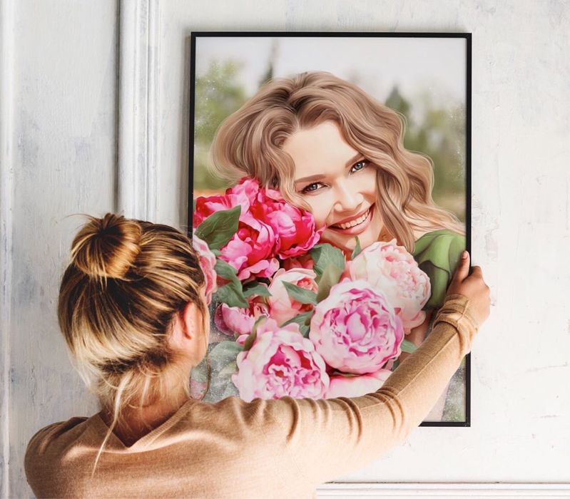 Портеты на холсте