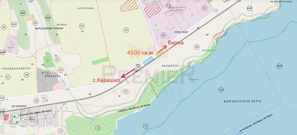 Парцел, с.Тополи, обл.Варна