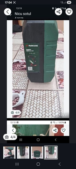 Bormasina Parkside noua