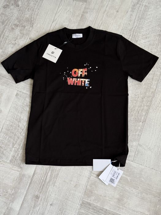 Tricou OFF White Amiri Balenciaga ih nom