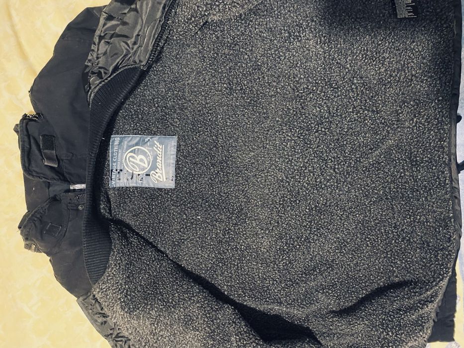 Jacheta/ Parka M 65, neagra cu mesada