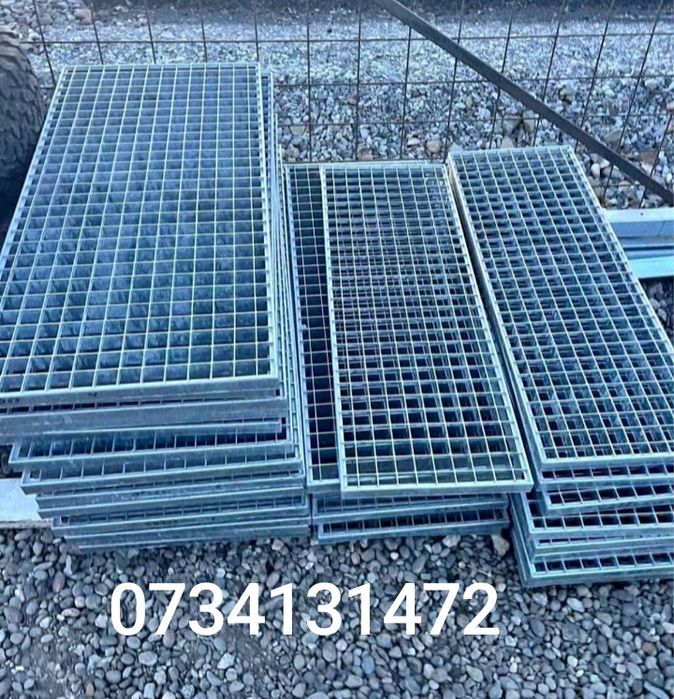 Trepte zincate galvanizate