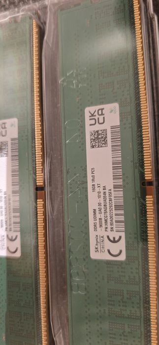 Ram Memorie Sk Hynix Kit 32gb DDr5 5600 MHz Nou