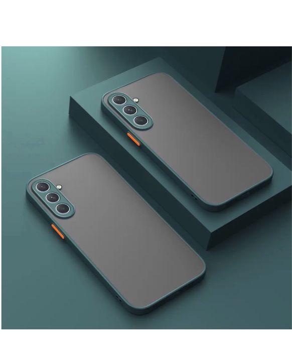 Samsung A54/A34/A14/A35/A55/A36/A56 Husa Plastic Fumuriu Mat Margine