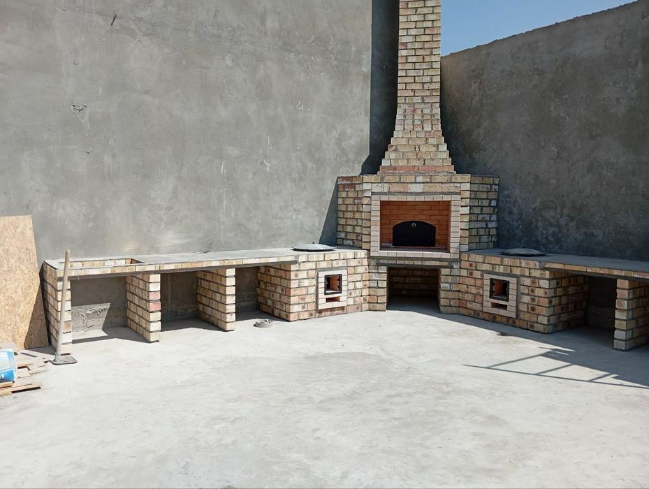 Летние кухни. Камин. Под ключ Барбекю