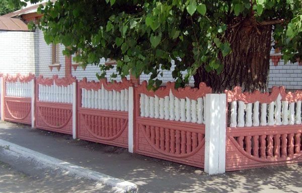 Еврозабор,Бетонная конструкция