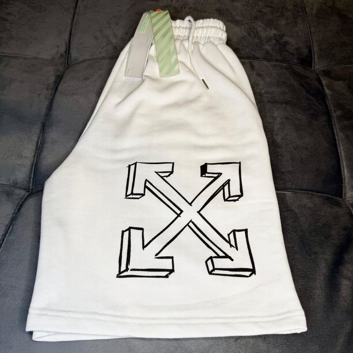 Pantaloni scurti off white premium