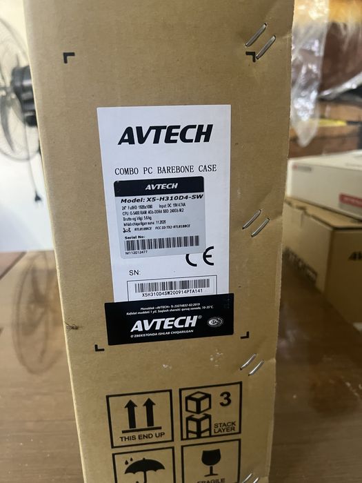 Моноблок AVTECH X5-H310D4- SW новый запечатанный