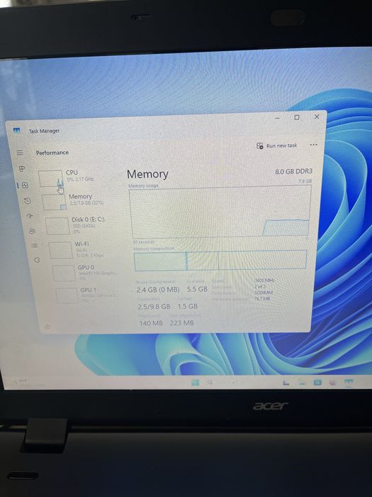 Vand Acer Aspire E5-771G