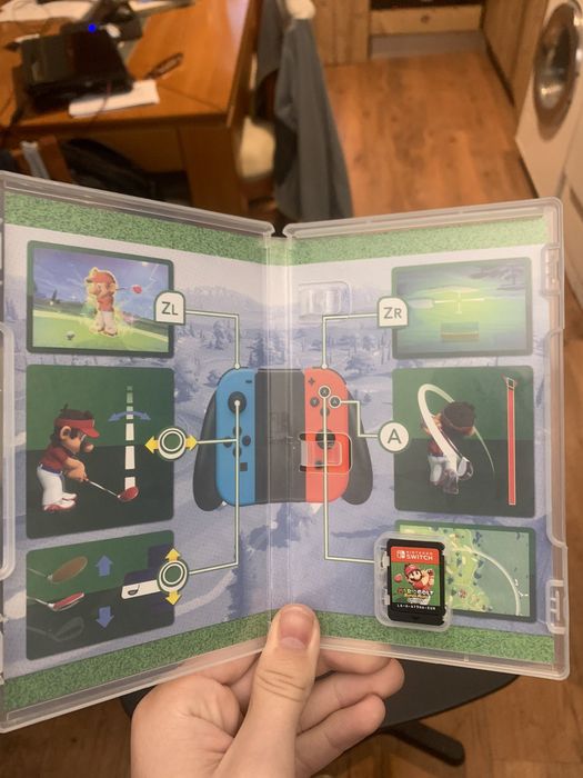 Игра за Nintendo switch: Mariogolf SuperRush