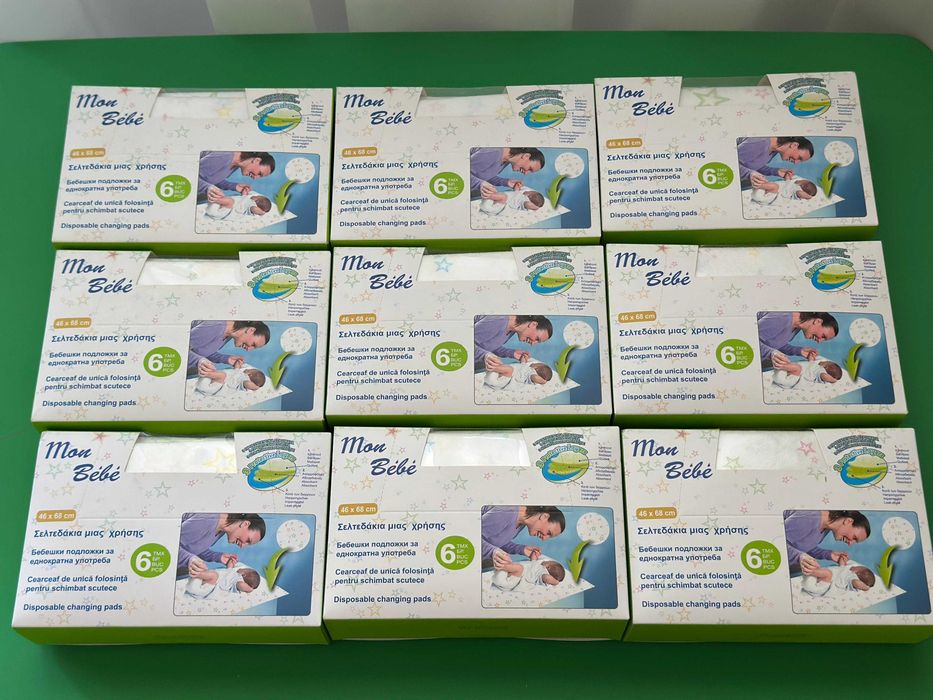 SET Cearceaf Impermeabil Unica Folosinta schimbat bebelus patut scutec