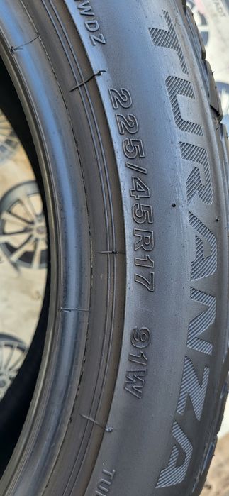 2 anvelope 225 45 17 bridgestone turanza 2019 7mm