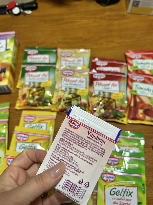 Lot produse Dr. Oetker pentru muraturi si dulceturi