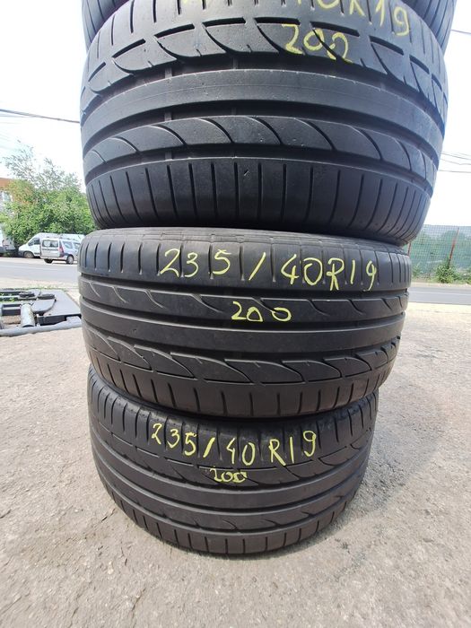 2 anvelope vara 235/40r19  Bridgestone Montaj Gratuit