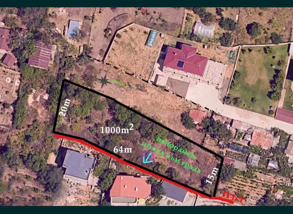 Два съседни парцела за обезщетение – местност Планова, гр. Варна