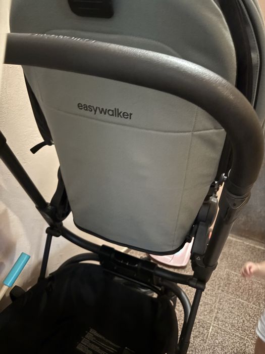 Количка Harvey 5 Easywalker green и кошче Cybex Cloud T i-size