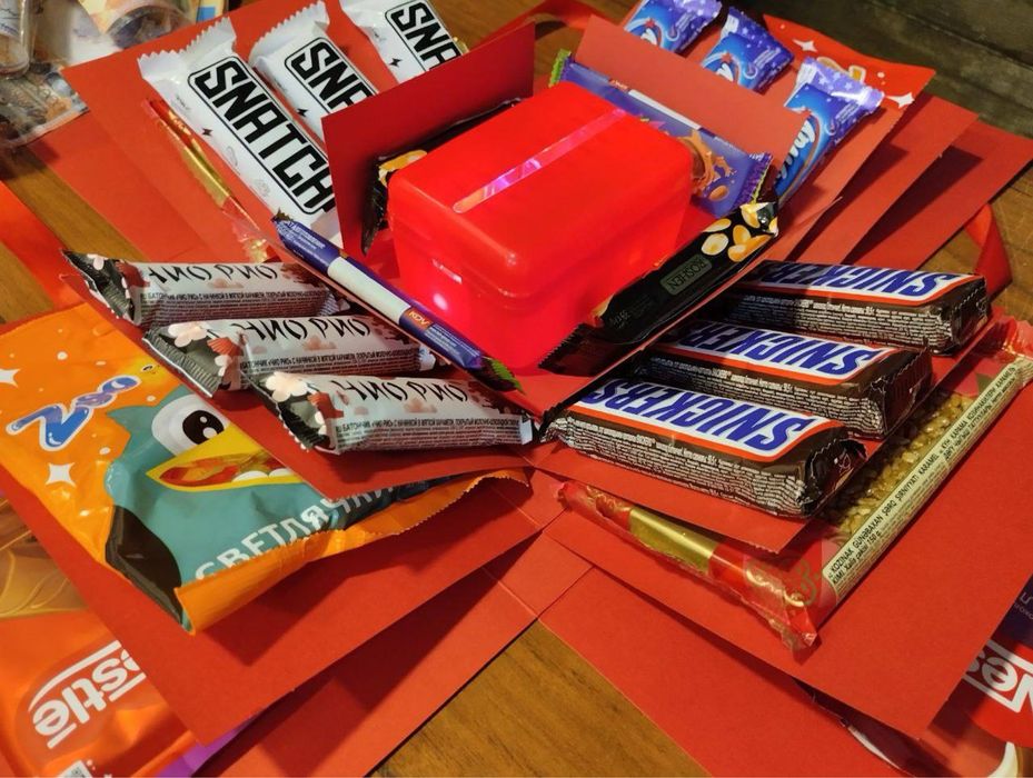 Коробка сюрприз собери сам