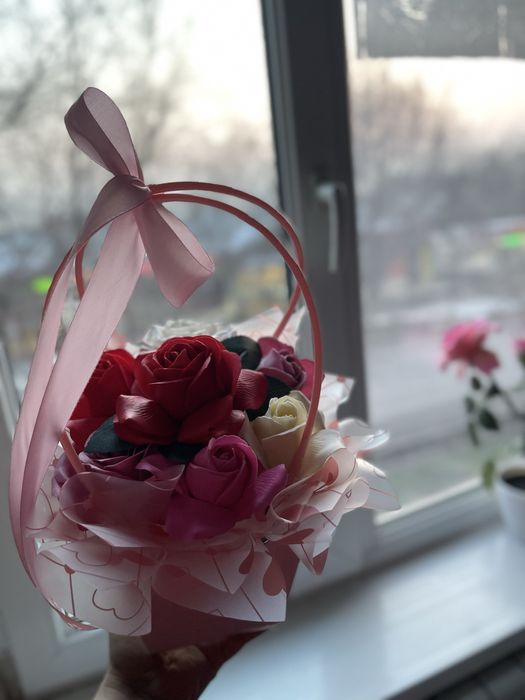 Цветы. Мыльные розы