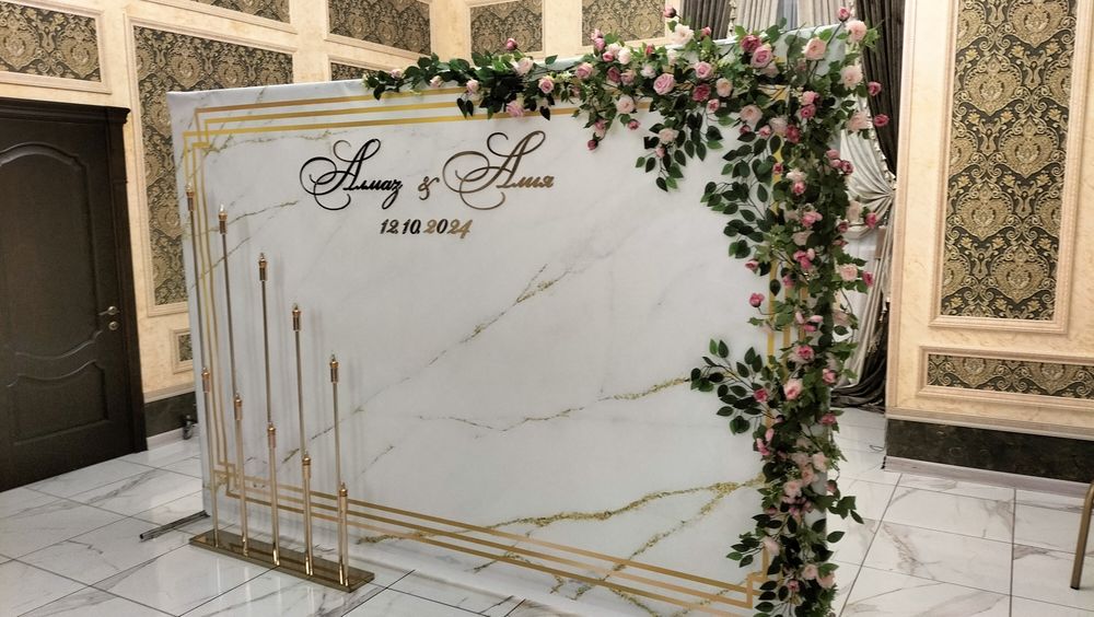 Фото зона, Баннер Пресстена.