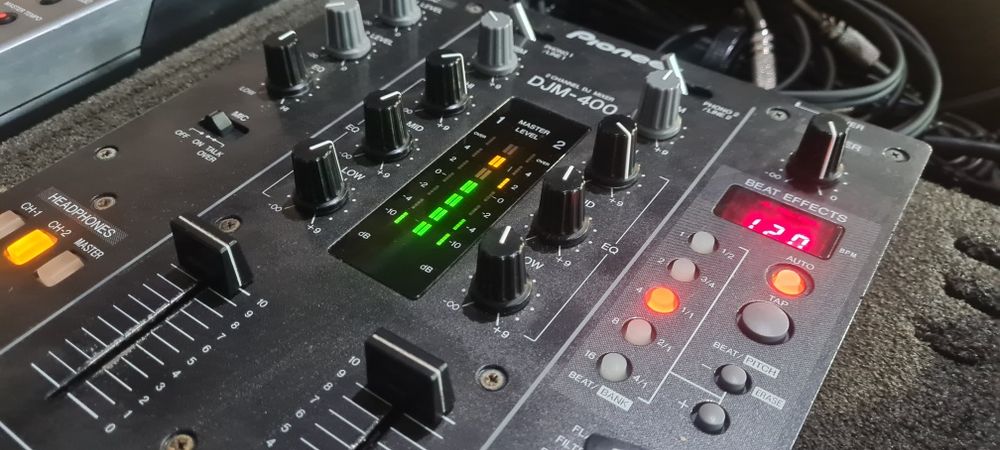 Consola Pioneer CDJ 400 DJM 400 case