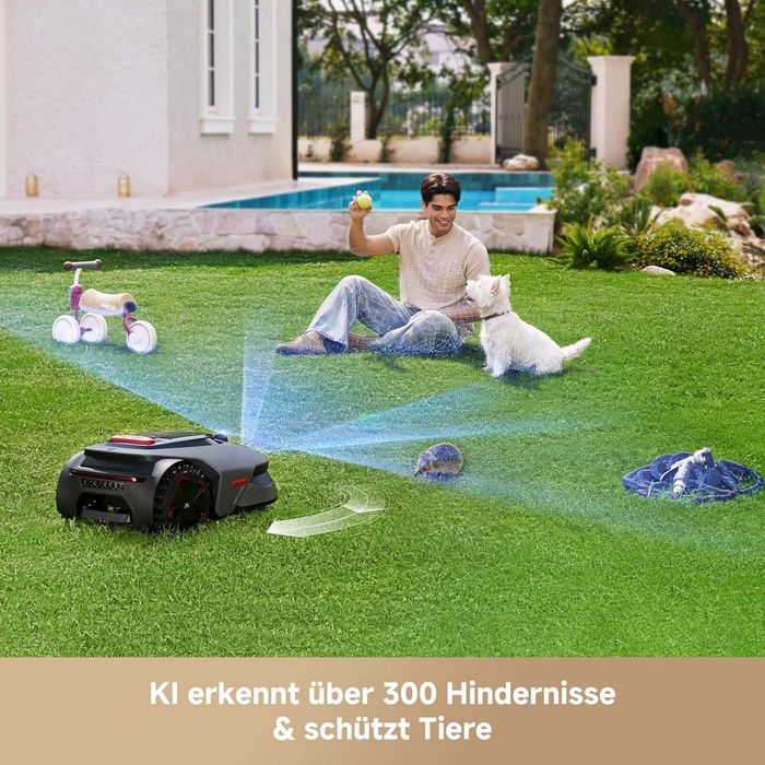 Нов Робот за Косене на Трева Mova LiDAX Ultra 800 - 800 м², 2 години Гаранция, 3D LiDAR, Без Периферен Кабел