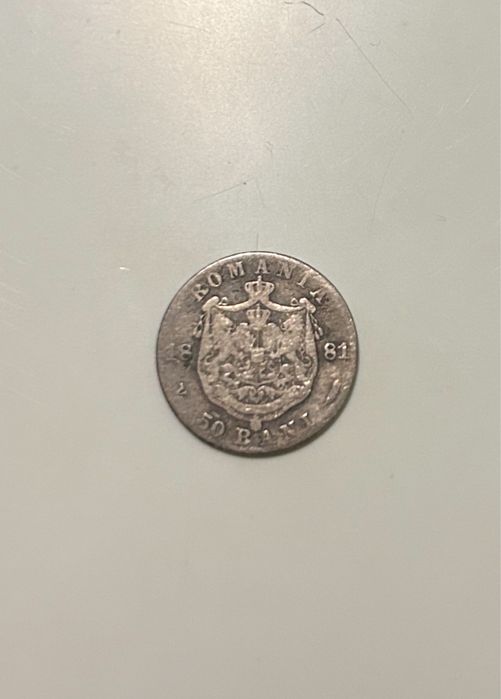 Moneda argint 1881