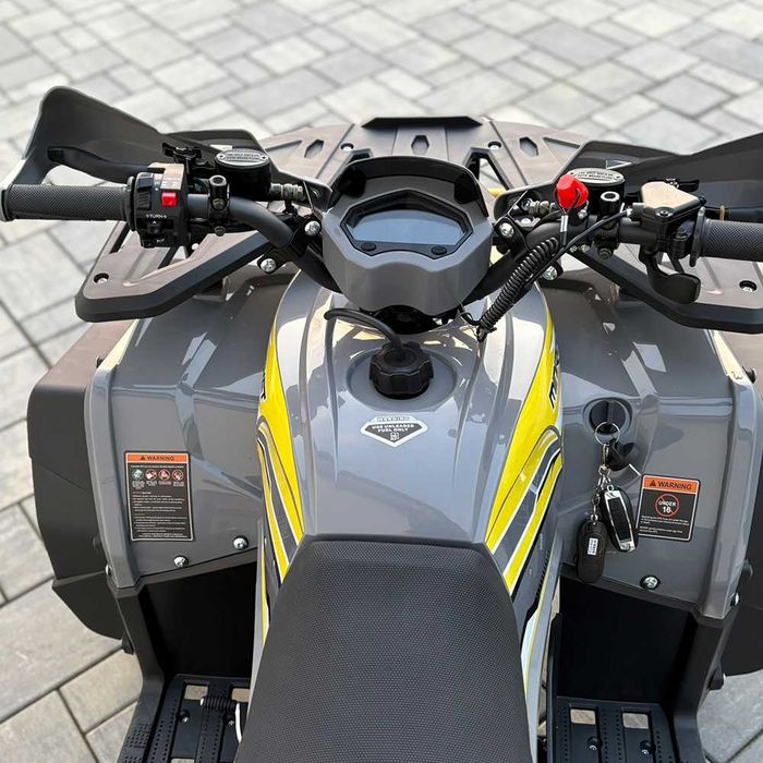 Atv 125cc RockRider 8" automat 4T benzina gri/galben