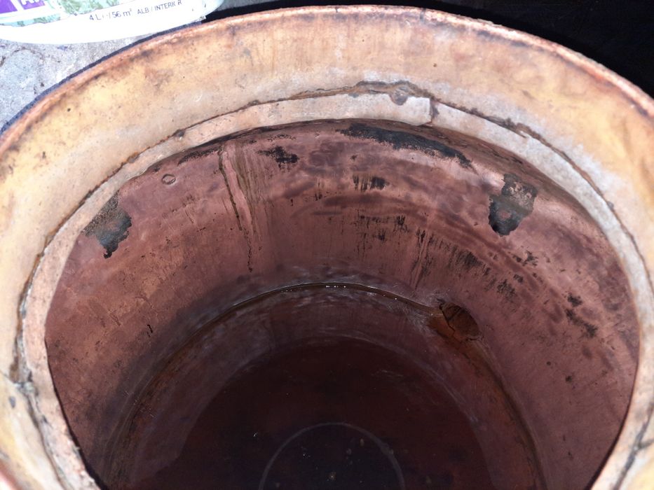 Cazan tuica 200 litri cu racitor și descarcator