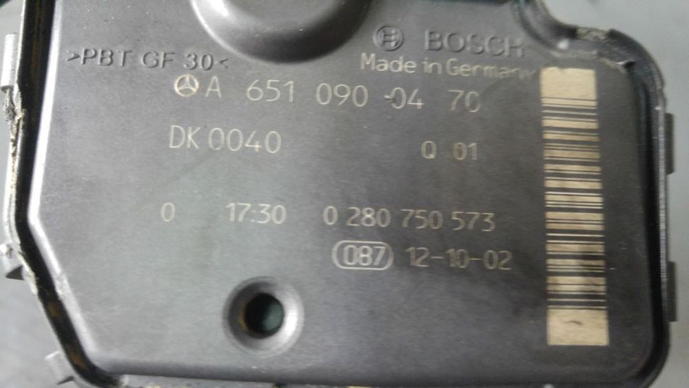 clapeta acceleratie  2.2 cdi 651911 mercedes sprinter c-class w204 e-class w212 vito a6510900470